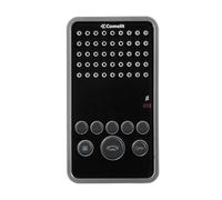 Interphone Mains Libres Easycom Noir. Vip - COMELIT 6203B