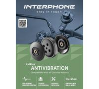 Interphone Cellularline – Module anti‑vibration Quiklox – Pour tous supports – Noir (2023)