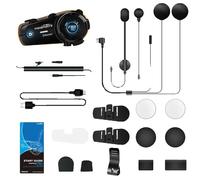 Interphone moto, double connexion Bluetooth, partage de musique, FX8 Pro