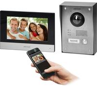 Hikvision Kit vidéophone IP numérique DS-KIS703Y-P 2 MP 1 bouton IP65 à deux fils
