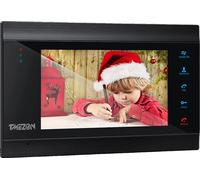 Interphone-portier vidéo, écran 7 pouces, déverrouillage à distance, communication mains libres, MZ-IP-V739B
