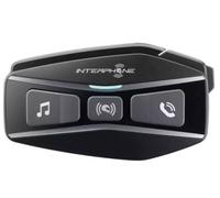 Interphone pour Casque Cellularline U-Com 16 Lot Simple Jusqu'À 1.6km Noir