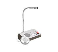 Interphone pour guichets, microphone mains libres, base haut-parleur 2 voies, haut-parleur
