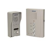 Interphone pour une famille ELUVIO ORNO OR-DOM-RE-914/G, contrôle automatique de la porte, ultra-plat, gris