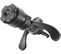 Interphone Quiklox Support de grille d’aération de voiture pour smartphones, noir