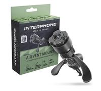 Interphone Cellularline Support téléphone Quiklox Air Vent Argenté