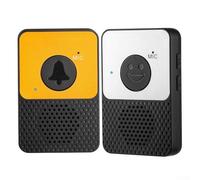 Interphone sans fil étanche à 2 voies avec système d'interphone à portée de 300 m, pour maisons, bureaux, écoles, hôtels et hôpitaux