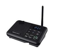 Interphone Sans Fil, Interphones sans fil FM à 22 canaux Accueil Maison Bureaux d'affaires 1Mile Range Room To Calling & Système parlant(1Unit Black)