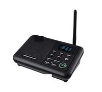 Interphone sans fil, Interphones sans fil FM à 22 canaux Accueil Maison Bureaux d'affaires Appel de chambre à chambre & Système parlant longue portée de 1 mille(6 Unit Black)