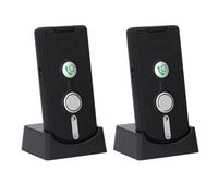 Interphone sans Fil pour la Maison 1000m Gamme Voix activé 2 Voies Interphone pour la Maison de Bureau de Maison Maison dans la Chambre DC5v 1A (Black)