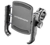 interphone Support universel anti-vibration SMCRAB24 – Aluminium orientable 360° pour guidon 16/30 mm