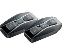 Interphone U-Com 16, système de communication twin set Noir Noir