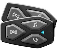 Interphone U-COM 3 Système de communication Double Set, noir