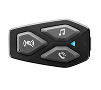 Interphone U-COM3 - Un Paquet - Système de Communication Moto Bluetooth 5.1 du Casque, écouteurs 32 mm, Moto I utilise des Motos, 500 m de Distance, 10 h d'autonomie, de la Musique, GPS, imperméable