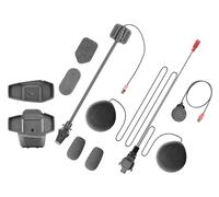 Interphone UCOM 6R UCOM 7R Kit audio de remplacement, noir