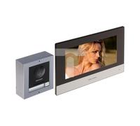 Interphone vidéo 1 famille 2 fils DS-KIS702Y