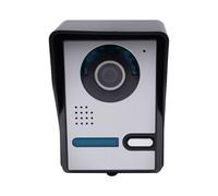 Interphone vidéo à 4 fils 7" avec caméra 2 maisons familiales, version nocturne, vue en direct et conversation, déverrouillage par moniteur