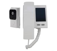 Interphone vidéo avec écran HD de 3 5 pouces, communication bidirectionnelle, infrarouge pour une visualisation claire dans des conditions de faible luminosité, pas de WiFi ou d'application nécessaire