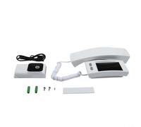 Interphone vidéo avec infrarouge pour plus de sécurité et une visibilité claire à tout moment (blanc)