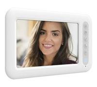 Interphone vidéo Avidsen 112279 2 fils Station intérieure blanc Blanc G