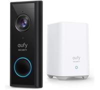 Eufy Sonnette vidéo S220 – 2K, Home Base 2, Batterie, Sans abonnement, Détection personnes IA