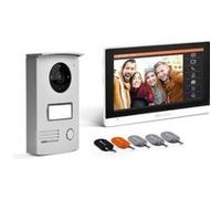 Interphone vidéo filaire avec badges SCS SENTINEL VisioDoor 7 RFID écran tactile 7 visi
