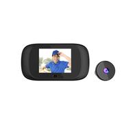 Interphone Vidéo Filaire avec Écran IPS de 2,8 Pouces, Caméra Intelligente Longue Durée, Visionneuse Visuelle de Porte, Judas, Caméra de Porte