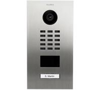 Interphone vidéo IP - DoorBird - D2101V - Acier inoxydable brossé - Vision nocturne - Mémorisation des visiteurs