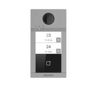 Hikvision Interphone vidéo IP Villa Door 2MP WiFi PoE 2 Boutons avec Ouverture de Carte MF 2 Relais intégrés IP65