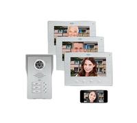 Interphone vidéo IP WiFi DV477IP3 - 3 familles