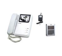 Interphone Vidéo - NB - Villa Portier - Noir et Blanc - 5 fils - Caméra orientable