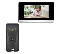 Interphone vidéo OBA WiFi APP Tuya,1080P 4 Fils Caméra Extérieure Filaire,Enregistrer Vidéo/Photo,Ouverture de la Porte Via App