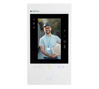 Interphone Vidéo Relié 2 Fils Wi-Fi Écran Classe 300EOS Blanc BTicino 344842