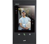 Interphone Vidéo Relié 2 Fils Wi-Fi Écran Classe 300EOS Noir BTicino 344884