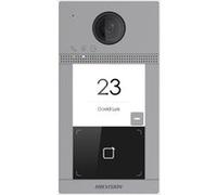 Sonnette connectée - HIKVISION - Métal - IP65 - Caméra WiFi FullHD - Vision nocturne IR