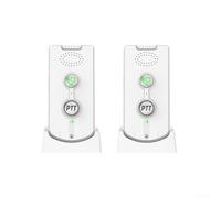 Interphone vidéo sans fil, interphone vocal intelligent, système d'entrée de sécurité domestique avec communication audio bidirectionnelle (blanc)