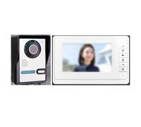 Interphone vidéo sans fil - YXLILI - 22 8x14 8x1 2 cm Interphone vidéo vision nocturne infrarouge surveillance 24h ensemble un un
