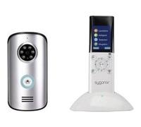 Interphone vidéo Sygonix SY-3396994 radio Set complet argent, blanc, noir G