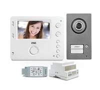 Urmet 1722/93 Kit vidéophone, monofamilial, mains-libres Miro et plaque d’appel Mikra2 1722/83