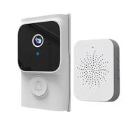 Interphone Visiophone sans Fil - Caméra Connectée avec Détection de Mouvement, et Haut-Parleur Intégrés | Sécurité Renforcée pour Entrée, Portail, Maison Privée, Appartement, Bureau ou Résidence