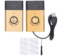 Interphone vocal sans fil pour bureaux et installations industrielles - Système de communication électronique bidirectionnel avec portée de transmission de 200 mètres - Interphone