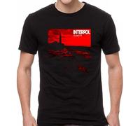 Interpol The Lighthouse Tee Round Neck Unisex Tops Men's 100% Cotton Short-Sleeve T-Shirts S