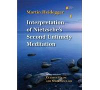 Interpretation of Nietzsche's Second Untimely Meditation - [Version Originale] Martin Heidegger, Ullrich Haase, Mark Sinclair, (Auteur)