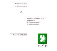 Interprétation II : Aux sources de l'interprétation : le contre transfert