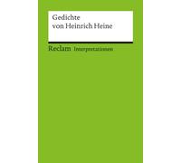 Interpretationen: Gedichte von Heinrich Heine