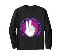 Interprète ASL Langue des Signes Manche Longue