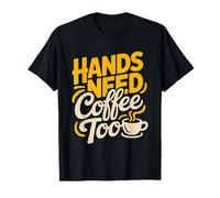 Interprète en Langue des Signes Café D'interprète ASL Humour T-Shirt