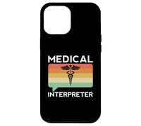 Interprète médical, Traduction linguistique, étudiant, Oral Coque pour iPhone 12 Pro Max