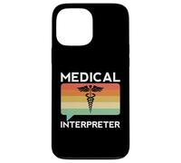Interprète médical, Traduction linguistique, étudiant, Oral Coque pour iPhone 13 Pro Max