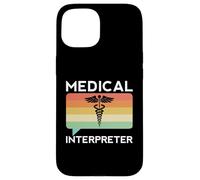 Interprète médical, Traduction linguistique, étudiant, Oral Coque pour iPhone 15